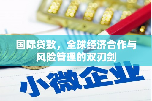 甘洛国际贷款，全球经济合作与风险管理的双刃剑