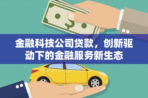 合川金融科技公司贷款，创新驱动下的金融服务新生态