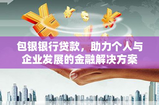 阜沙包银银行贷款，助力个人与企业发展的金融解决方案