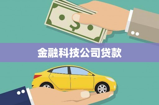 祁县金融科技公司贷款