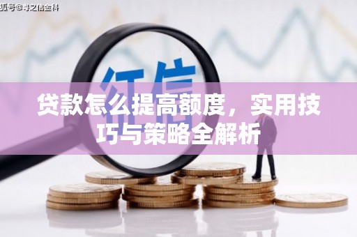 中正贷款怎么提高额度，实用技巧与策略全解析