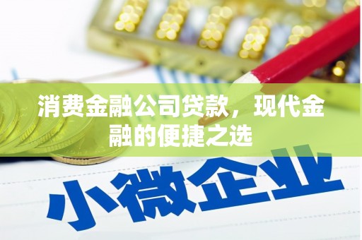 尚义消费金融公司贷款，现代金融的便捷之选