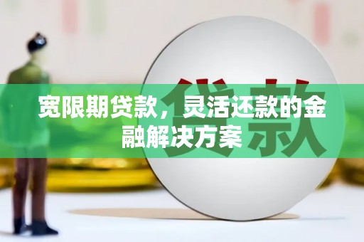 台北宽限期贷款，灵活还款的金融解决方案