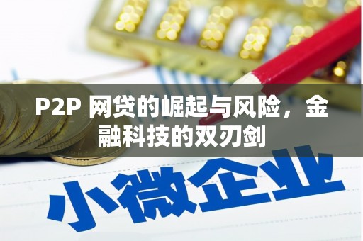 和顺P2P 网贷的崛起与风险，金融科技的双刃剑