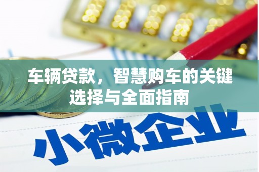 雨城车辆贷款，智慧购车的关键选择与全面指南