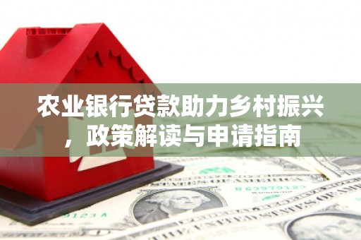 汉南农业银行贷款助力乡村振兴，政策解读与申请指南